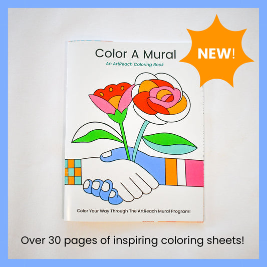 Color A Mural // An ArtReach Coloring Book